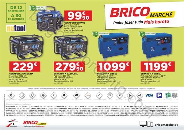 Novo Folheto BRICOMARCHÉ Promoções de 12 setemb