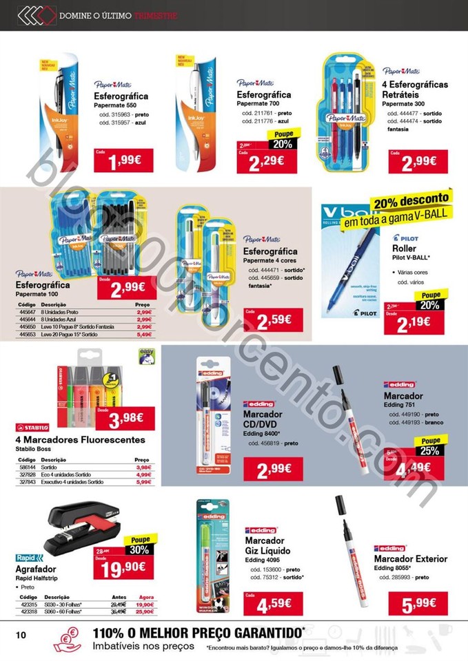 Antevisão Folheto STAPLES Produtividade de 6 a 18