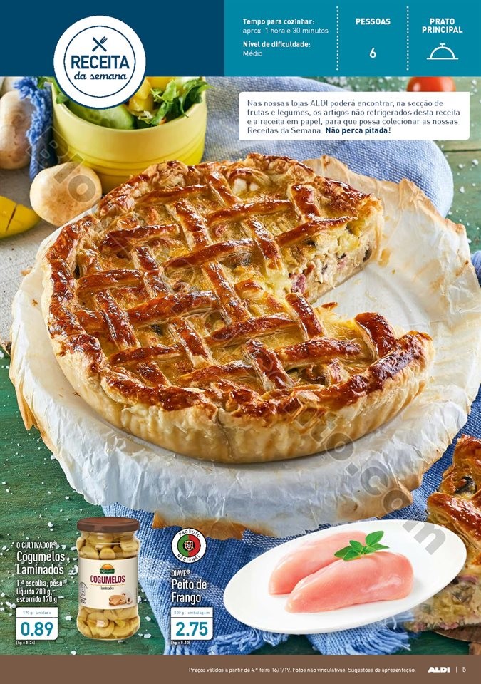 Antevisão Folheto ALDI Promoções a partir de 16