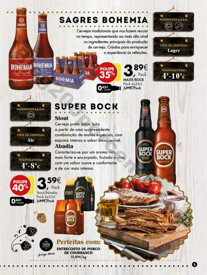 Antevisão Folheto PINGO DOCE Especial cervejas de