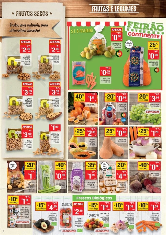 Antevisão Folheto CONTINENTE Promoções de 5 a 1