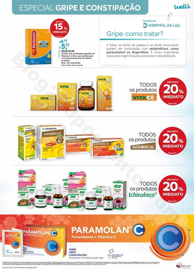 Antevisão Folheto WELLS Inverno Promoções de 12