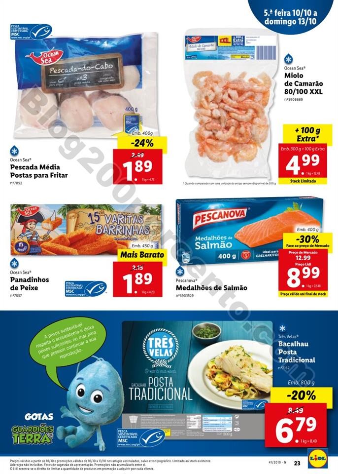 Antevisão Folheto LIDL Promoções de 7 a 13 outu