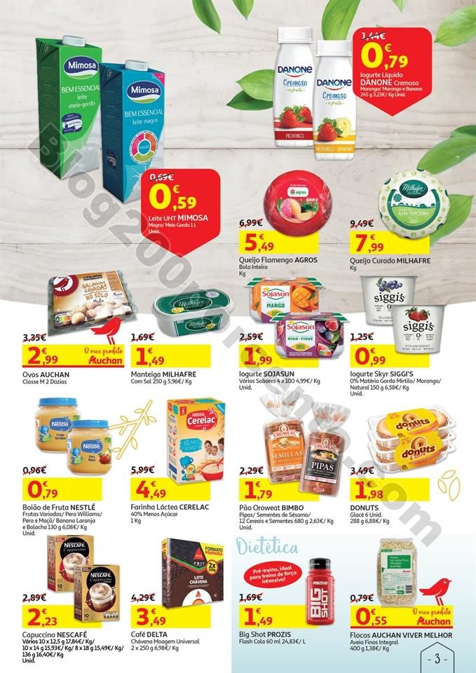 Antevisão Folheto AUCHAN Promoções de 3 a 9 out