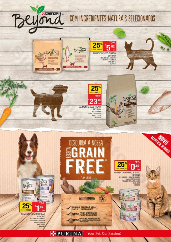 Antevisão Folheto CONTINENTE Pets Promoções de 