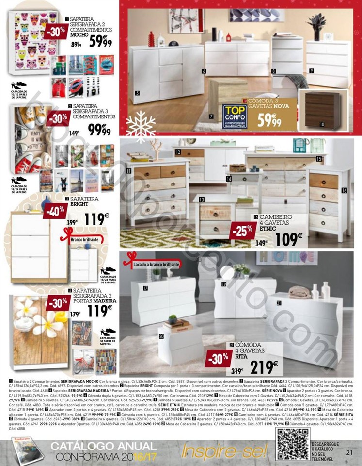 Antevisão Folheto CONFORAMA Natal Promoções de 