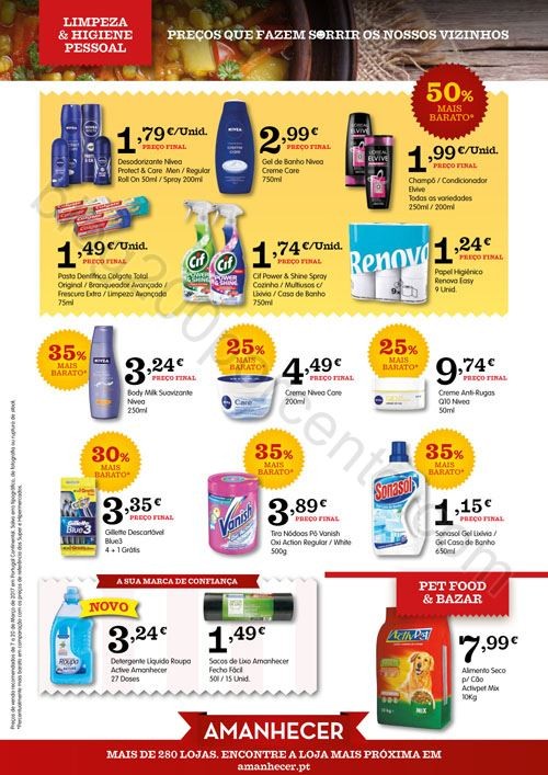 Antevisão Folheto AMANHECER Promoções de 7 a 20