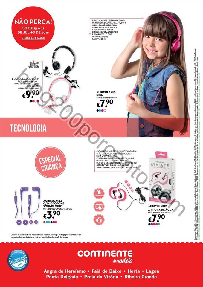 Antevisão Folheto MODELO Açores Promoções de 5