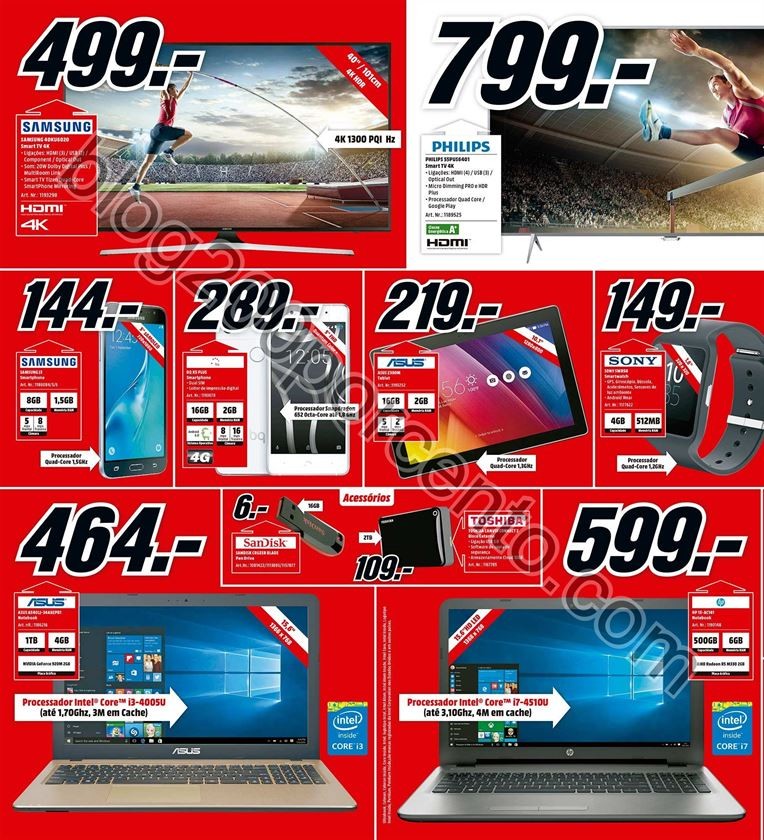 Antevisão Folheto MEDIA MARKT Promoções de 11 a