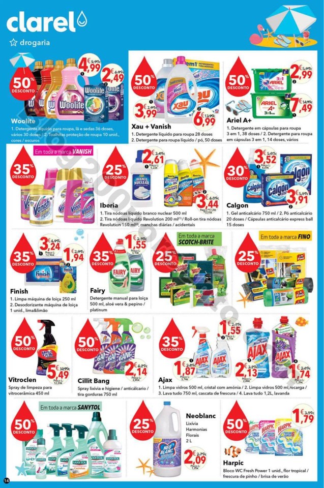 Antevisão Folheto CLAREL Promoções de 28 junho 