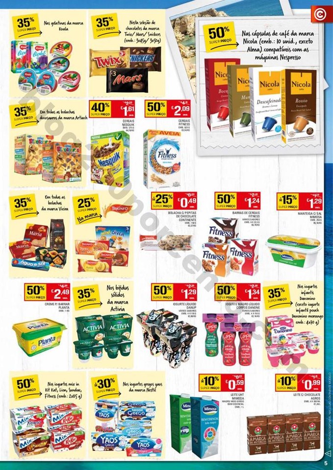 Antevisão Folheto CONTINENTE Especial Praias do S