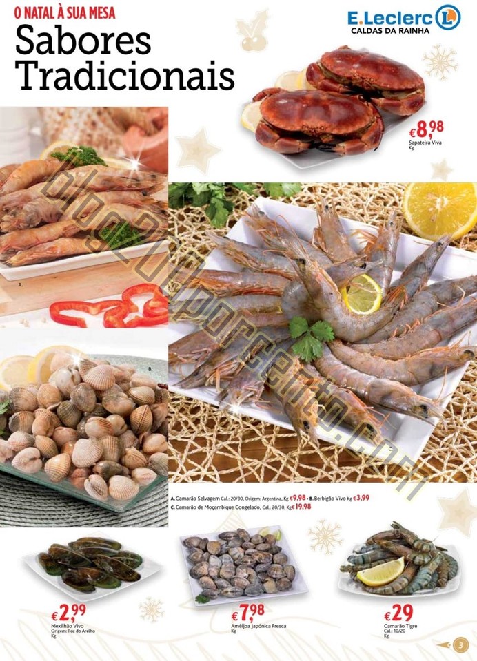 Novo Folheto E-LECLERC Caldas da Rainha Natal até