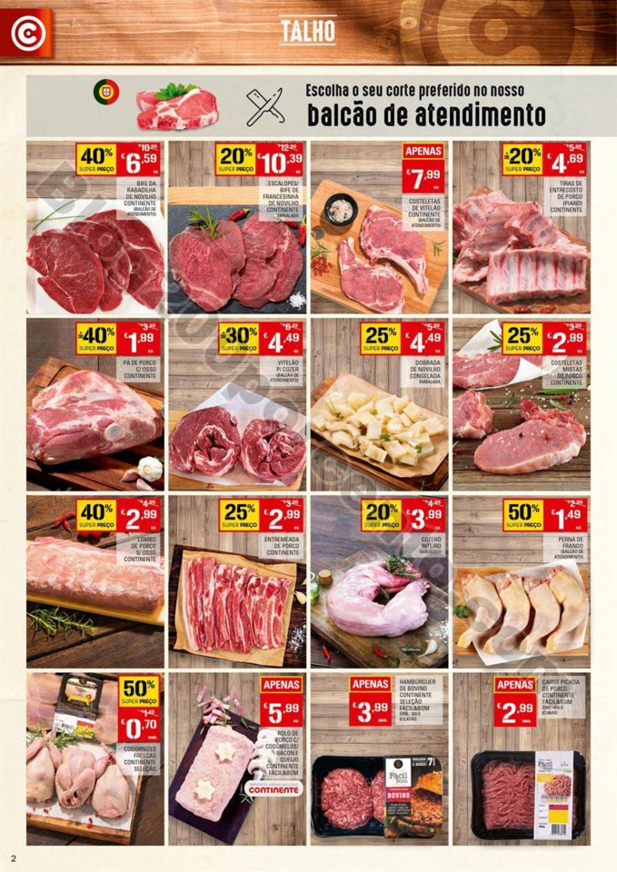 Antevisão Folheto CONTINENTE Promoções de 4 a 1