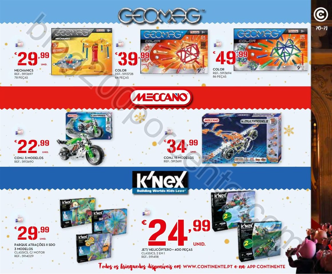 Catálogo Brinquedos CONTINENTE Promoções de 14 