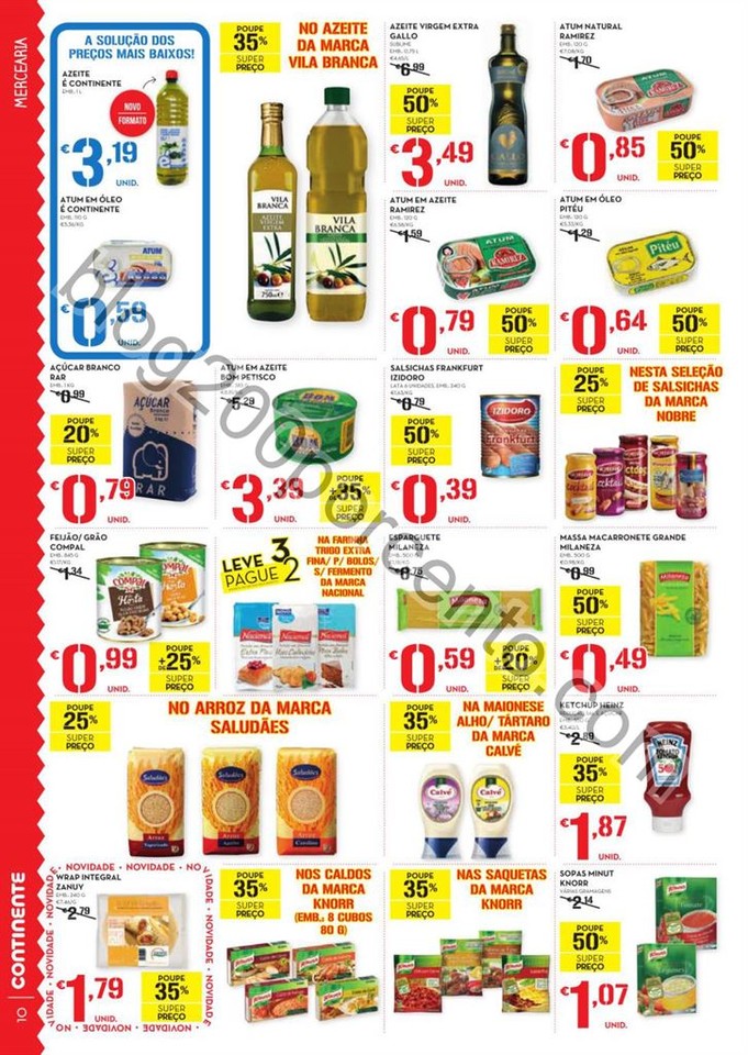 Antevisão Folheto CONTINENTE - MODELO Madeira de 