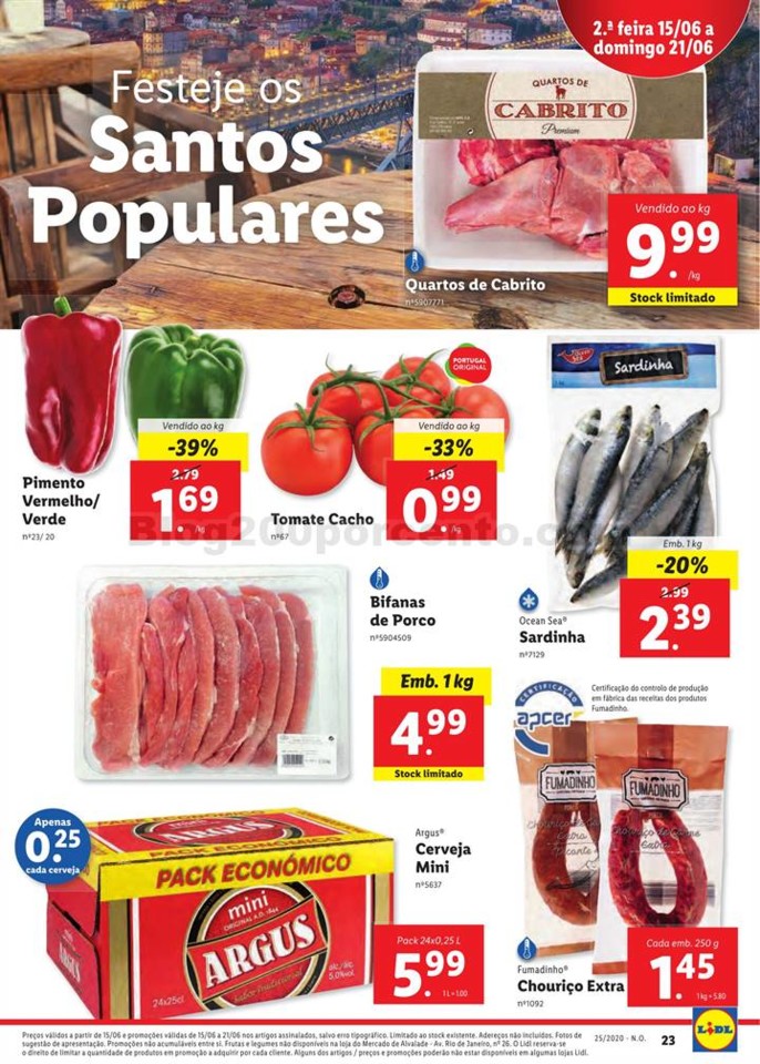 Antevisão Folheto LIDL Promoções de 15 a 21 jun