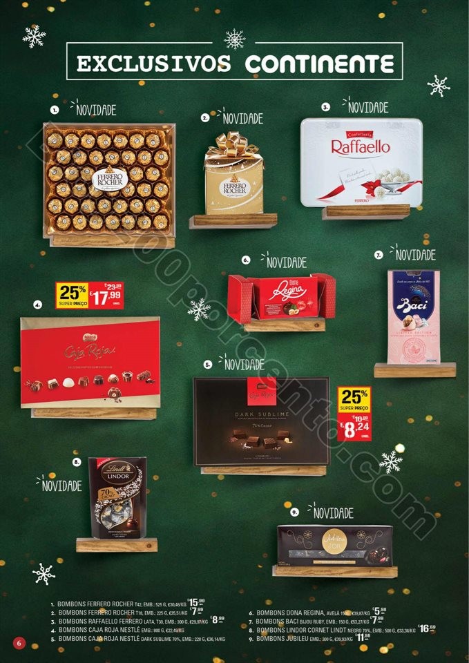 Antevisão Folheto CONTINENTE Especial Natal promo