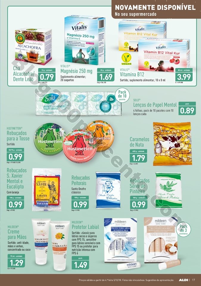 Antevisão Folheto ALDI Promoções a partir de 5 