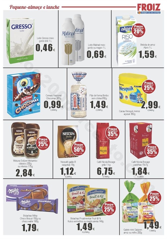 Antevisão Folheto FROIZ Promoções de 30 janeiro