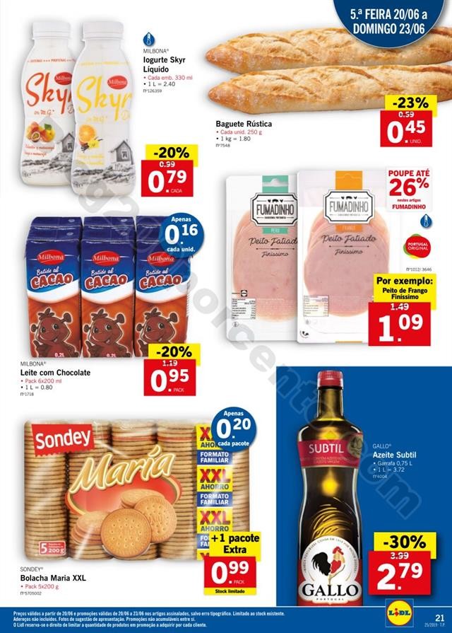 Antevisão Folheto LIDL Promoções de 17 a 23  ju