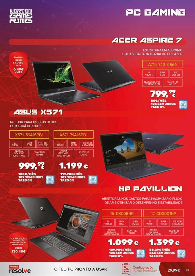 Antevisão Folheto WORTEN Gamer Promoções até 1