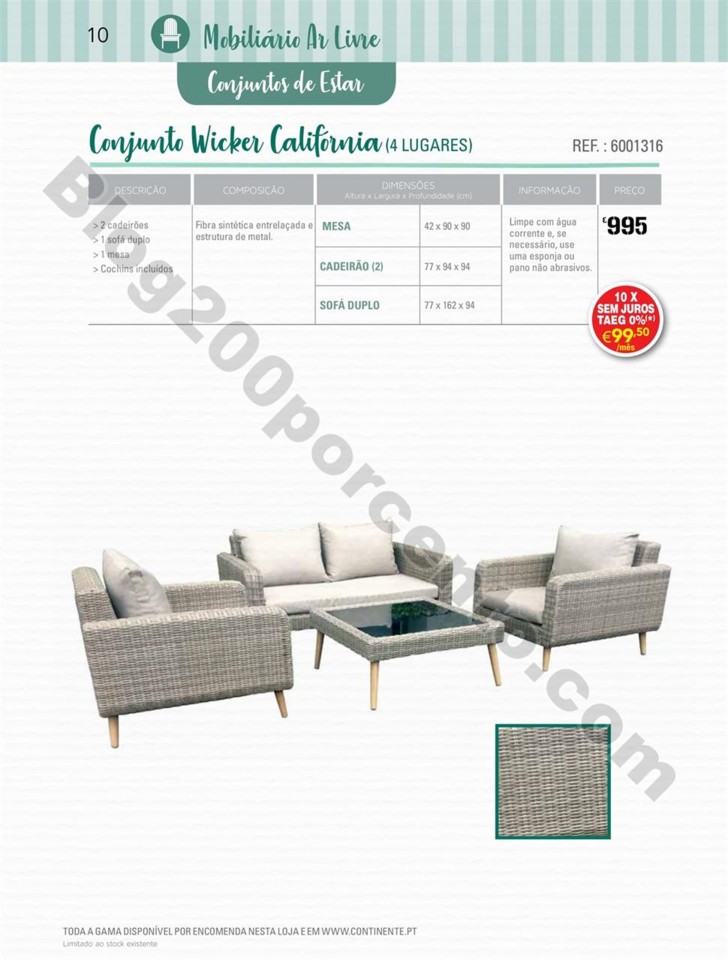 Antevisão Catálogo CONTINENTE Ar livre de 8 maio