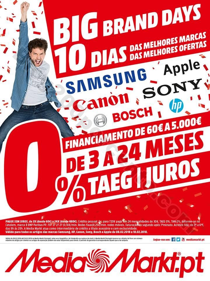 Antevisão Folheto MEDIA MARKT Promoções de 8 a 