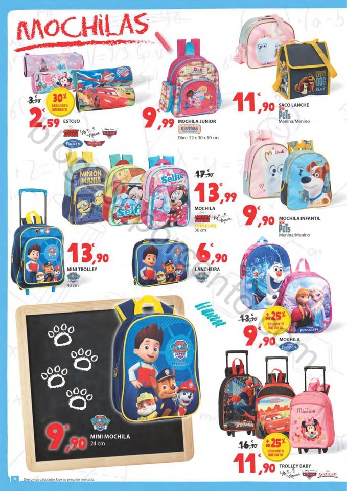 Antevisão Folheto E-LECLERC Regresso às aulas de