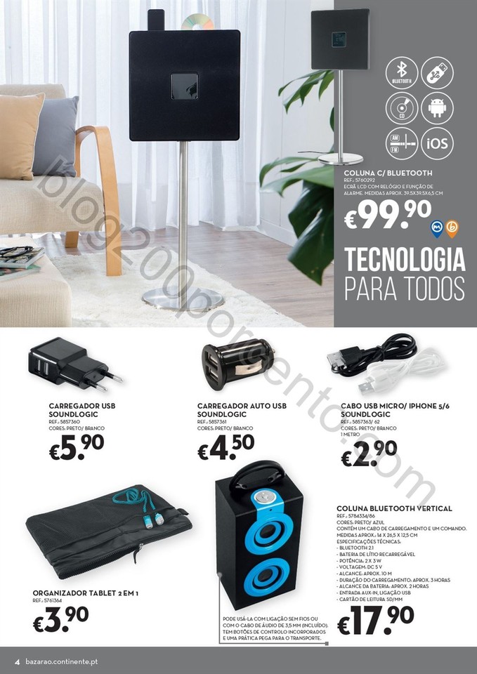 Antevisão Folheto CONTINENTE Bazarão promoções