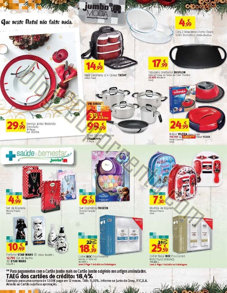 Antevisão Folheto JUMBO Presentes Natal de 27 nov