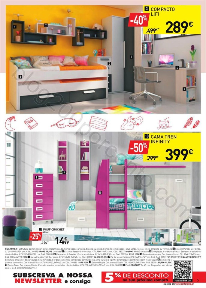 Novo Folheto CONFORAMA promoções de 9 a 23 fever