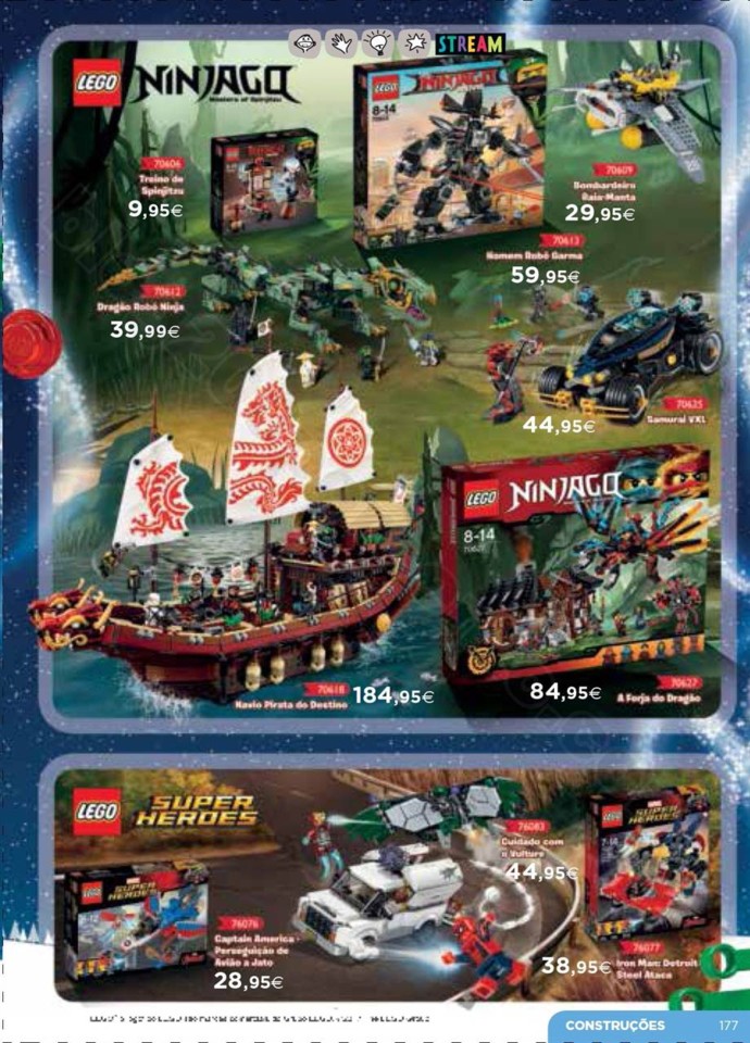 Antevisão Folheto Brinquedos Natal El Corte Ingl