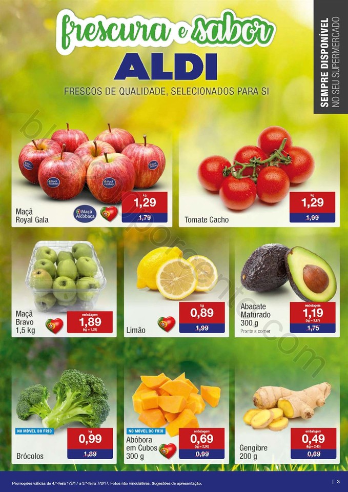 Antevisão Folheto ALDI Promoções a partir de 1 