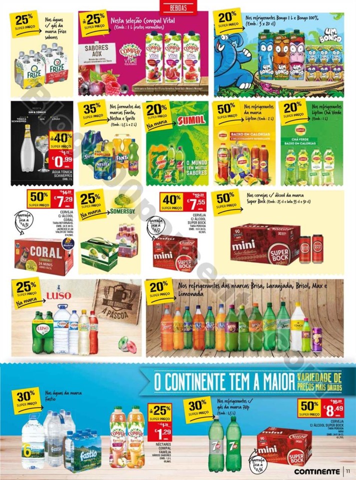 Antevisão folheto continente Madeira promoções 