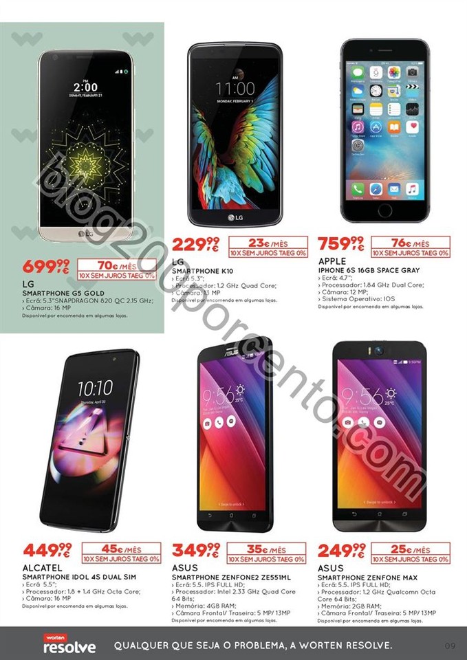 Antevisão Folheto WORTEN Mobilidade de 14 julho a