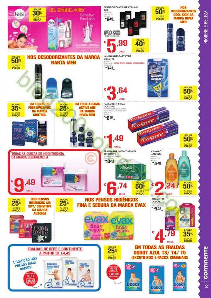 Antevisão Folheto MODELO - CONTINENTE Madeira de 