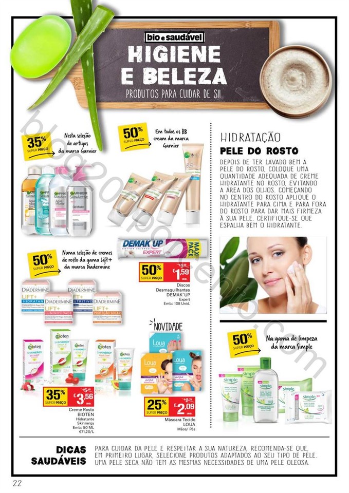 Antevisão Folheto CONTINENTE Alimentação Saudá