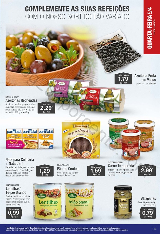 Antevisão Folheto ALDI Promoções a partir de 5 