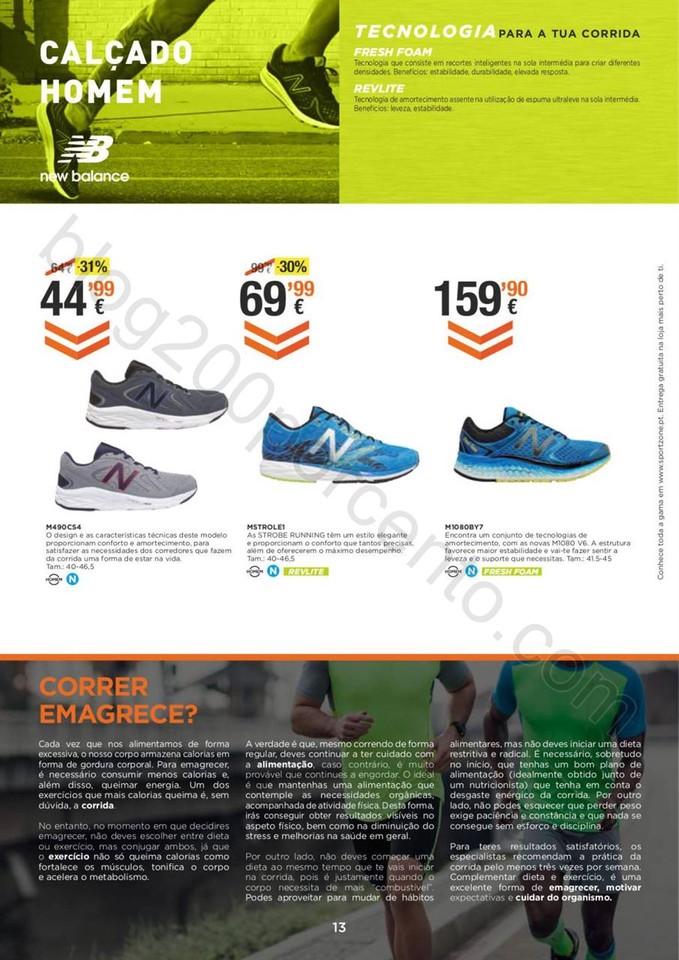 Antevisão Folheto SPORT ZONE Promoções de 23 fe