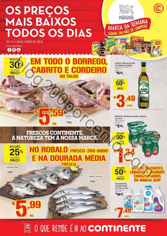 Antevisão Folheto CONTINENTE promoções de 14 a 