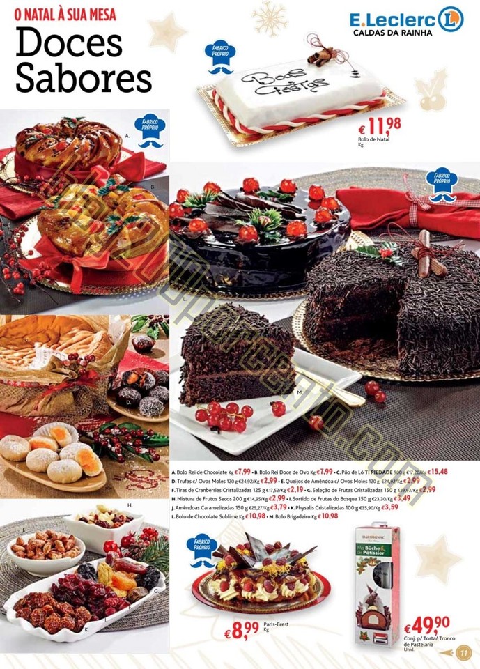 Novo Folheto E-LECLERC Caldas da Rainha Natal até
