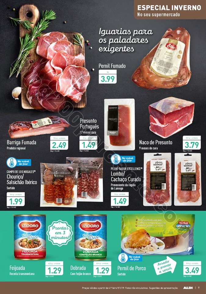 Antevisão Folheto ALDI Promoções a partir de 9 