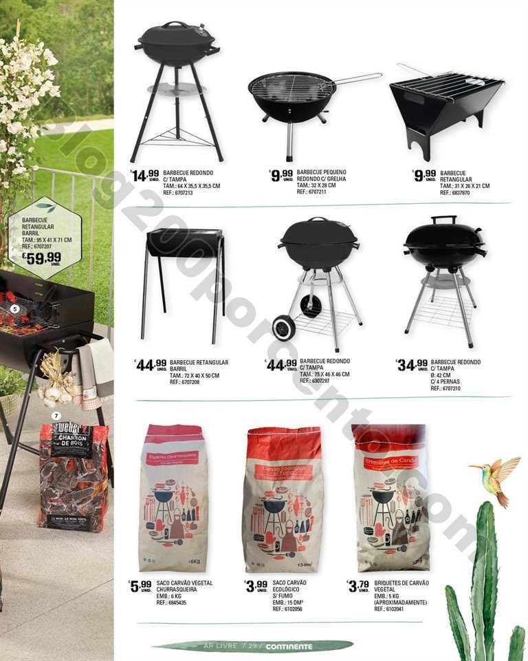 Antevisão Folheto CONTINENTE Feira ar livre promo