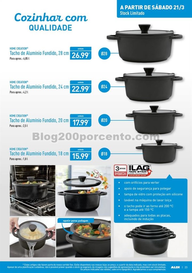 Antevisão Folheto ALDI Promoções a partir de 18