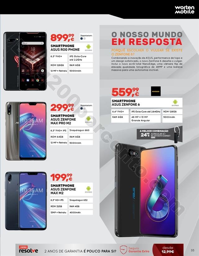 Antevisão Folheto WORTEN Mobile Promoções de 30