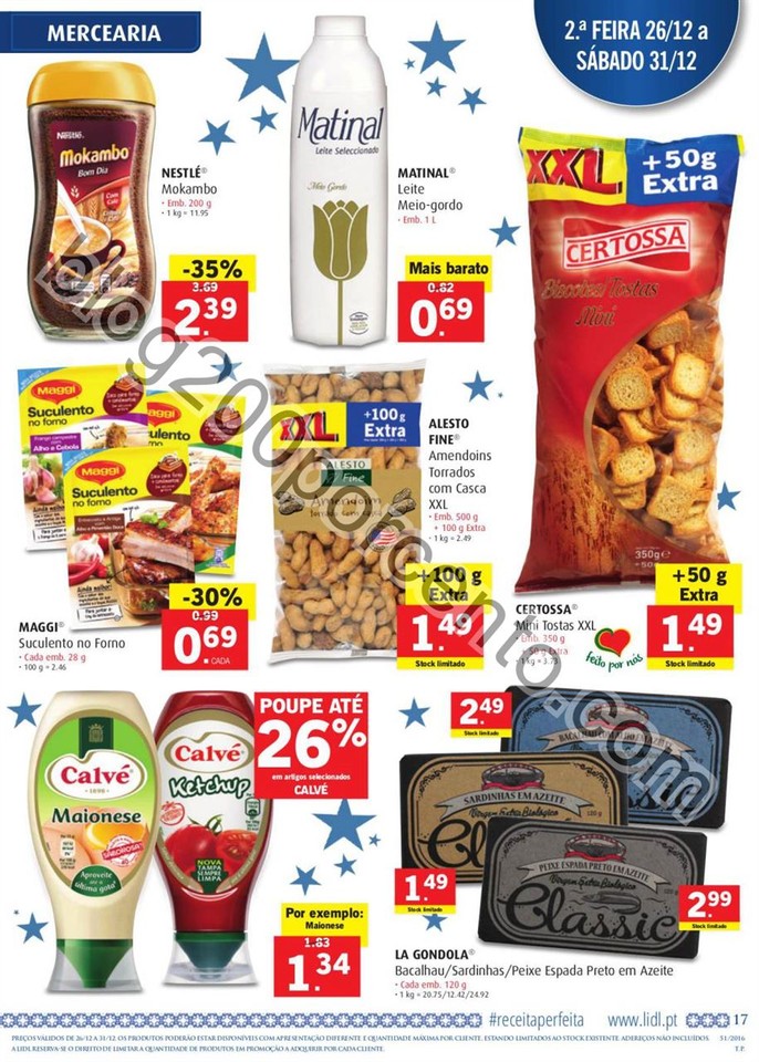 Antevisão Folheto LIDL Promoções de 22 a 28 dez