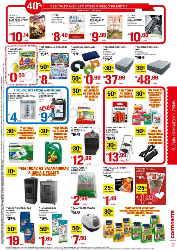 Antevisão Folheto CONTINENTE promoções de 31 ja