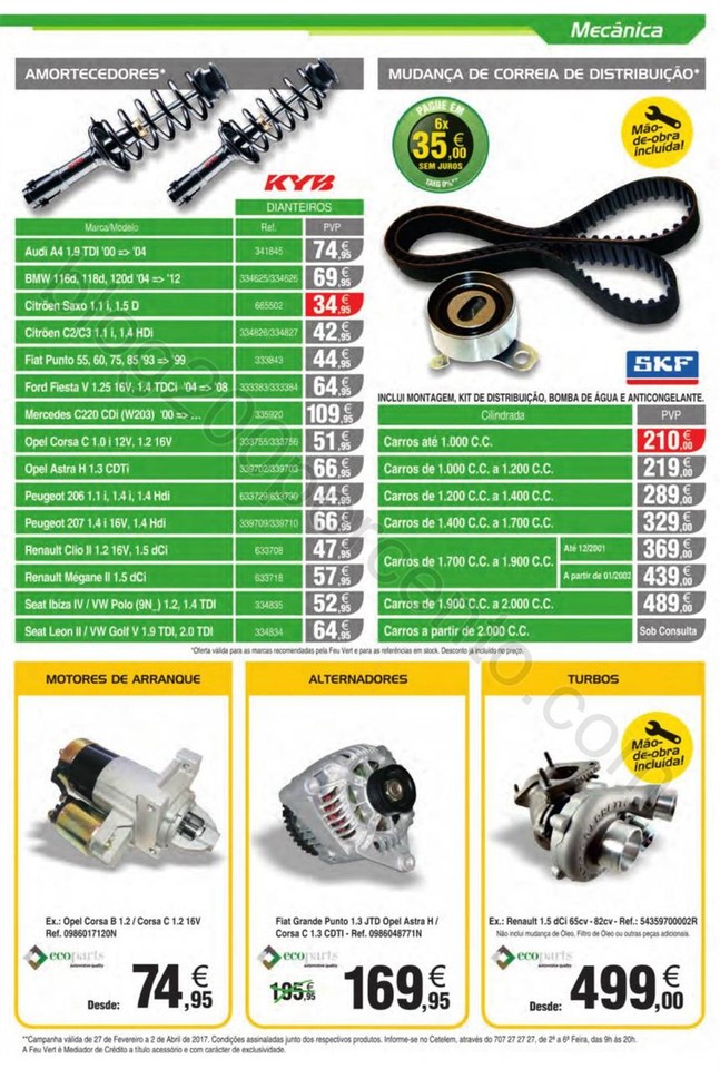 Antevisão Folheto FEU VERT Promoções de 27 feve