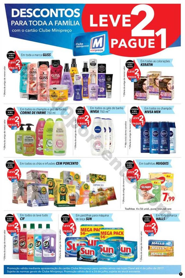 Antevisão Folheto CLAREL Promoções de 6 a 26 ju