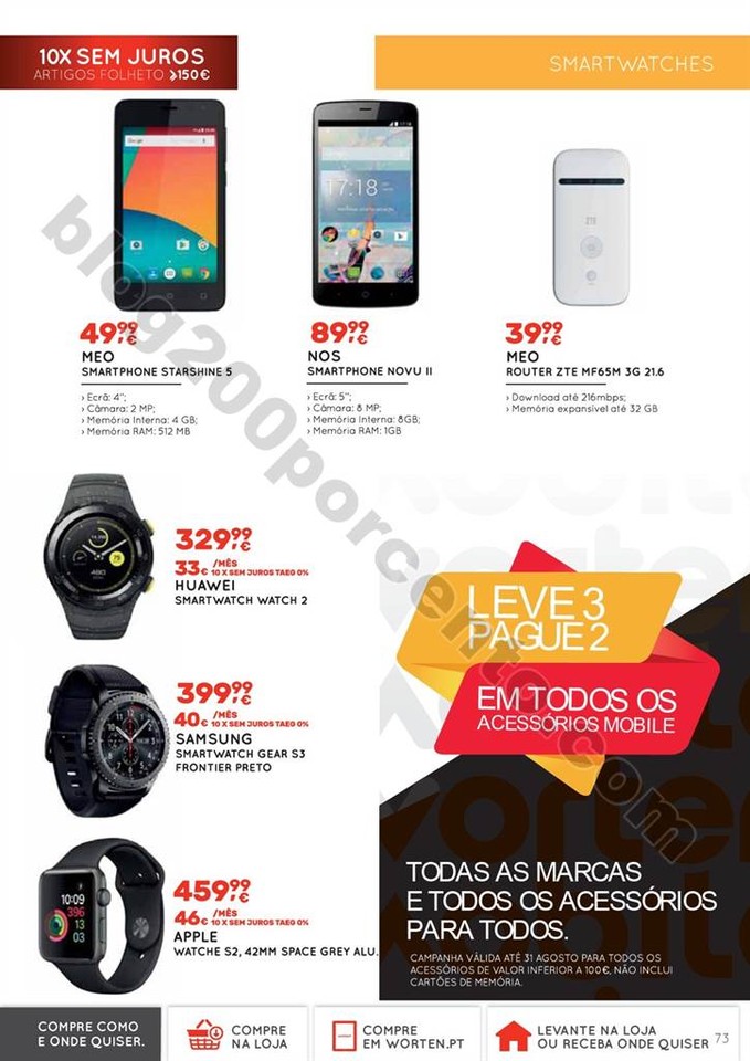 Tudo para o lar WORTEN promoções até 2 agosto p